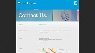 Contact Us | Your Source | Market Research Field Services Australia