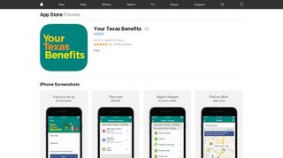 Your Texas Benefits on the App Store - iTunes - Apple