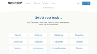 Trade Estimating Software, Quoting & Invoice App - YourTradebase