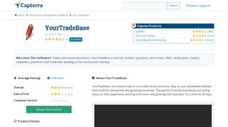 YourTradeBase Reviews and Pricing - 2019 - Capterra