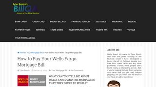 Www.YourWellsFargomortgage.com | Wells Fargo Mortgage Payment ...