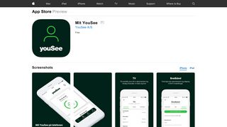 Mit YouSee on the App Store - iTunes - Apple