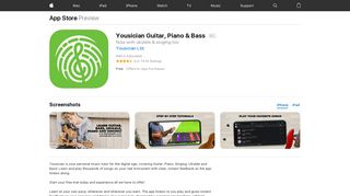 Yousician Guitar, Piano & Bass on the App Store - iTunes - Apple