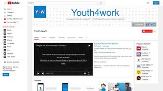 Youth4work - YouTube