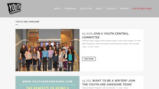 Youth Are Awesome | Youth Central