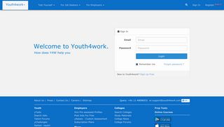Sign in - Youth4work Account | Youth4work Login
