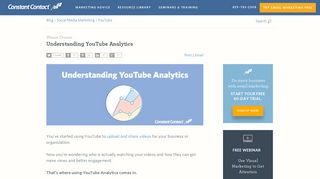 Understanding YouTube Analytics | Constant Contact Blogs