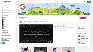 Google UK - YouTube