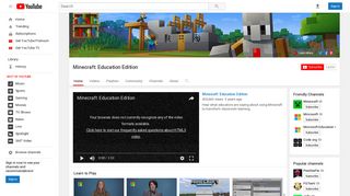 Minecraft: Education Edition - YouTube