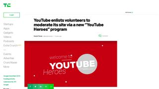 YouTube enlists volunteers to moderate its site via a new “YouTube ...