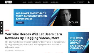 YouTube Heroes Will Let Users Earn Rewards By Flagging Videos ...