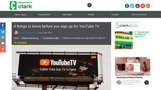 4 things to know before you sign up for YouTube TV - Clark Howard