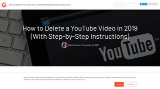 How to Delete a YouTube Video in 2019 (With Step-by-Step Instructions)
