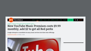 New YouTube Music Premium costs $9.99 monthly, add $2 to get all ...