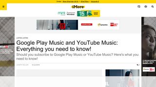 Google Play Music and YouTube Music: Everything you need to ...