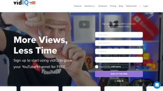 vidIQ | More Views, Less Time