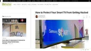 How to Protect Your Smart TV From Getting Hacked - Lifehacker