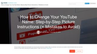 How to Change Your YouTube Name: Step-by-Step Picture ...