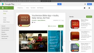 YouVersion Bible App + Audio, Daily Verse, Ad Free - Apps on Google ...