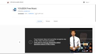 YOUZEEK Free Music - Google Chrome
