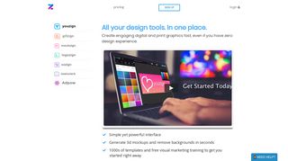 Youzign | Forget about Canva, Photoshop or PicMonkey