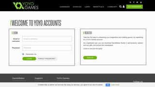 YoYo Account - YoYo Games