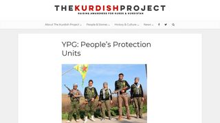 Learn About YPG: People's Protection Units | The Kurdish Project
