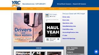 Truck Driver Jobs | Dock Worker Jobs |Work for YRC Freight | | Drive ...