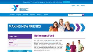 Retirement Fund | The Community YMCA