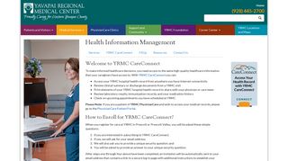 Yavapai Regional Medical Center - YRMC CareConnect