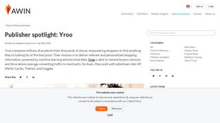 Yroo publisher spotlight | Awin