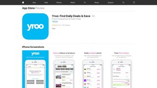 Yroo: Find Daily Deals & Save on the App Store - iTunes - Apple