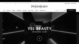 Loyalty Presentation Page - YSL Beauty