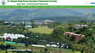 Dr. Y. S. Parmar University of Horticulture & Forestry