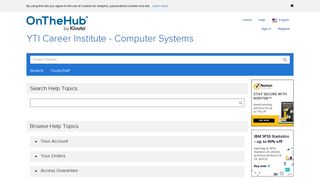 Help Contents | YTI Career Institute - Computer Systems - Microsoft ...