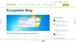 Computer Login with YubiKey in Smart Card Mode | Yubico
