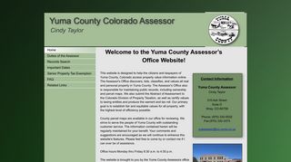 Yuma County Colorado Assessor - qPublic.net