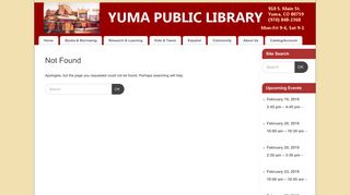 Find a Book – Yuma Public Library