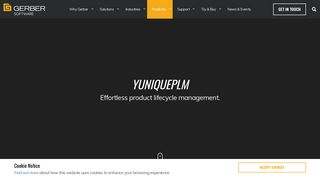 YuniquePLM - Product Lifecycle Management Solution | Gerber ...