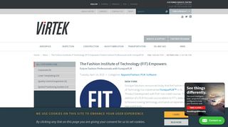 ViRTEK - The Fashion Institute of Technology (FIT) Empowers Future ...