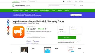 Yup - homework help with Math & Chemistry Tutors App Review