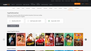 YuppFlix Movie Packages | YuppFlix TV Shows Packages - YuppTV
