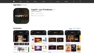 YuppTV - Live TV & Movies on the App Store - iTunes - Apple
