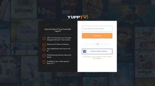 Sign In - YuppTV India