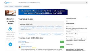 Free yuuwaa login Download - yuuwaa login for Windows