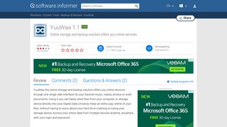 YuuWaa Download - Online storage and backup solution offers you ...