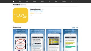 Yuzu eReader on the App Store - iTunes - Apple