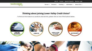 Lower Valley Credit Union: Home