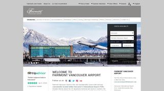 Vancouver Airport Hotel: Luxury Hotel Richmond -Fairmont Airport Hotel