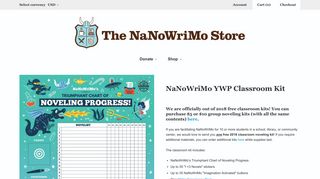 NaNoWriMo YWP Classroom Kit – The NaNoWriMo Store